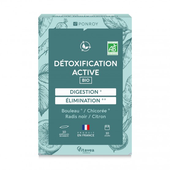 Ampoules Détoxification Active Bio